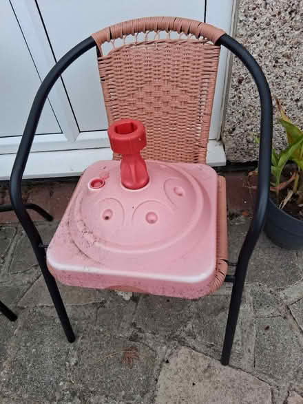 Photo of free Childs parasol base (Wickford SS11) #1