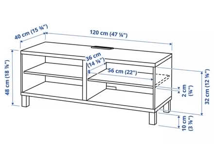 Photo of free IKEA Besta TV unit (Glastonbury, BA6) #3