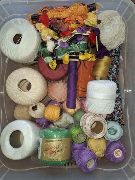 Photo of free Embroidery/ Lace making materials (Stockethill AB16) #2