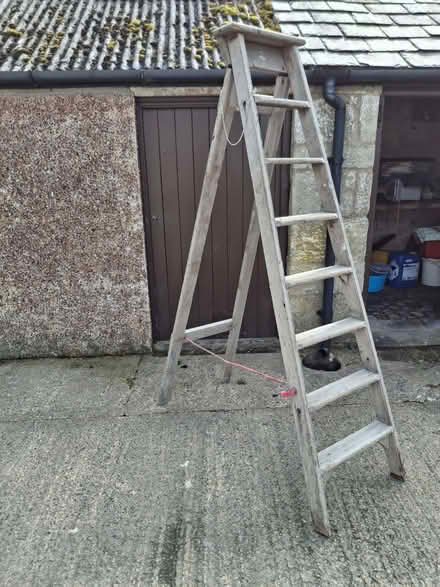 Photo of free Vintage step ladders (West Bradford BB7) #2