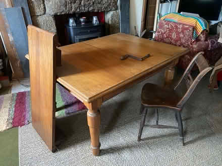 Photo of free Large dining or work table (Morvah nr Penzance TR20) #1
