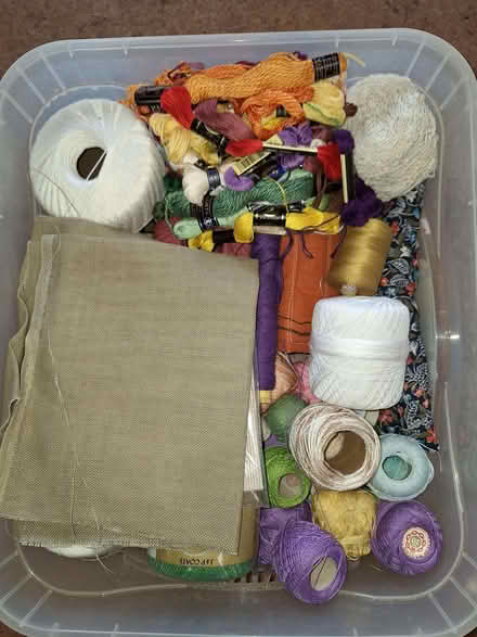 Photo of free Embroidery/ Lace making materials (Stockethill AB16) #1