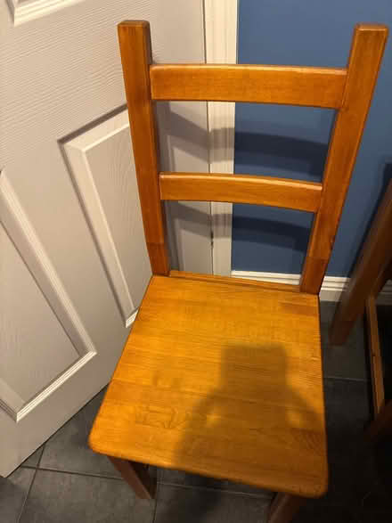 Photo of free 4 chairs (Derby DE1) #1