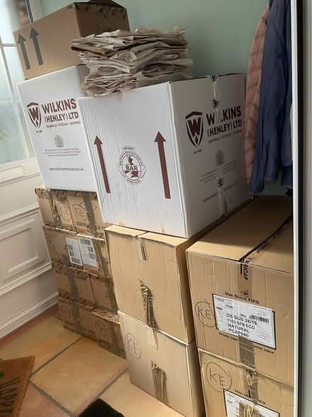Photo of free Packing boxes and wrapping paper for house move (Twyford RG10) #1
