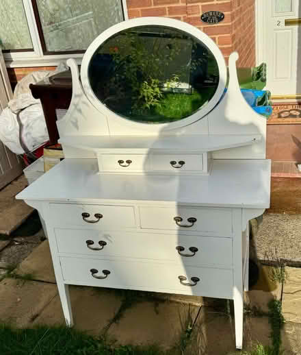 Photo of free Shabby Chic White Dressing Table (Milton Keynes MK18) #1