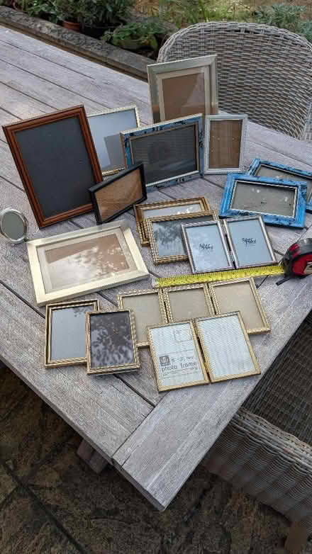 Photo of free Box of assorted picture frames (Gorse Hill GU22) #1