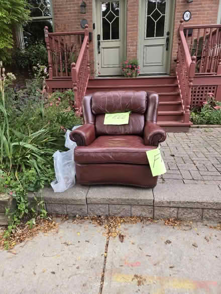 Photo of free Large Arm chair (30 Sackville place) #1