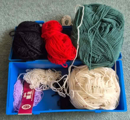 Photo of free Assorted knitting needles and wool (Newton Mearns G77) #2