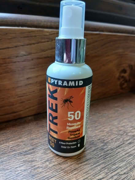 Photo of free TREK powerful mosquito repellent (Wirksworth DE4) #1