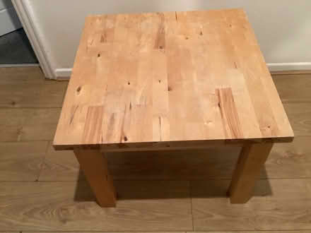 Photo of free Small wooden table. (Upton CH49) #2