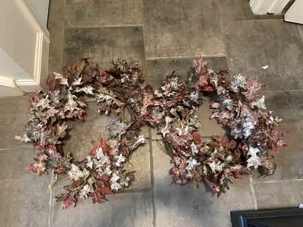 Photo of free Outdoor fall wreaths (Ramsey NJ) #1