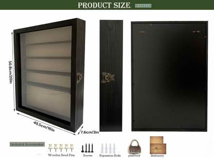 Photo of free Black shadow box / display case (Yonge and Eglinton) #1