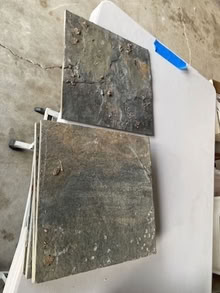 Photo of free 12 x 12" multicolored slate tiles (Pleasant Hill) #3