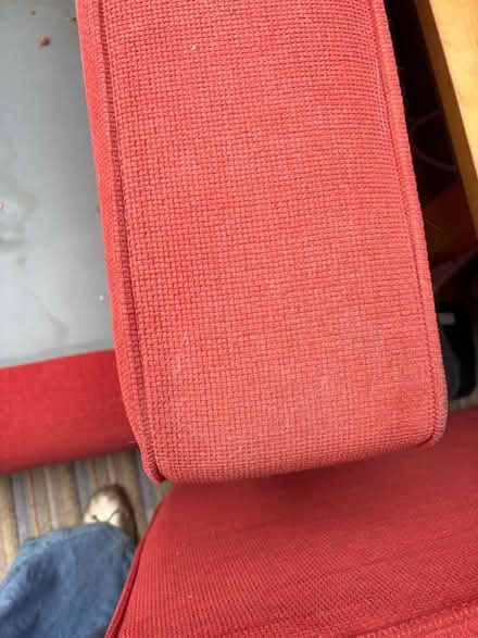 Photo of free Red sofa (NW6) #3