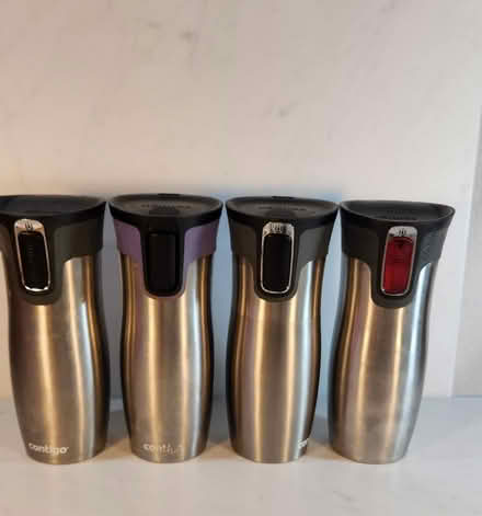 Photo of free Contigo Stainless Steel Travel Mugs (Danforth and Greenwood) #1