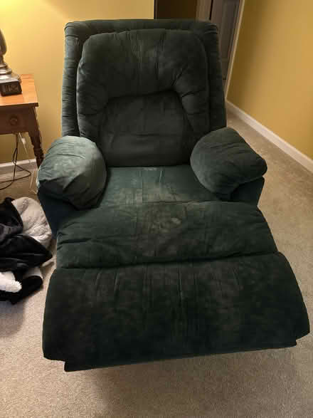 Photo of free Recliner - handle broken (Pisgah Forest NC) #1