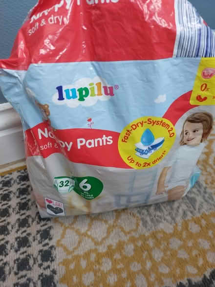 Photo of free Size 6 nappy pants x12 left (Tilehurst, Reading) #1