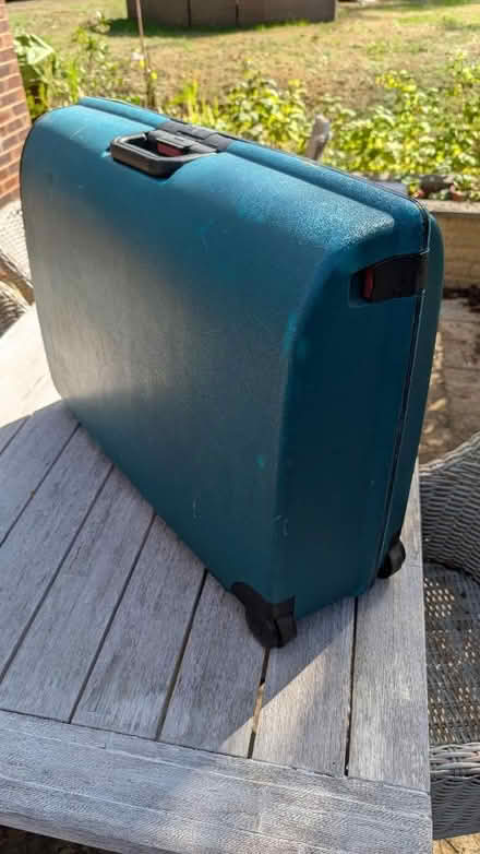 Photo of free Large sturdy Carlton suitcase with wheels (Gorse Hill GU22) #1