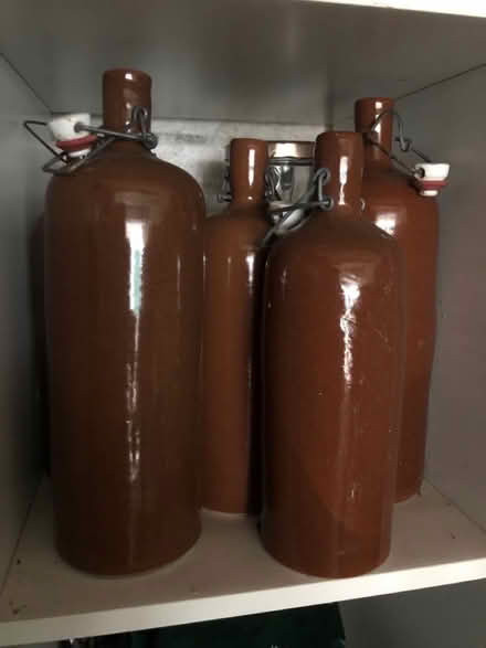 Photo of free Antique French salt Glaze bottles (oxford OX4) #1