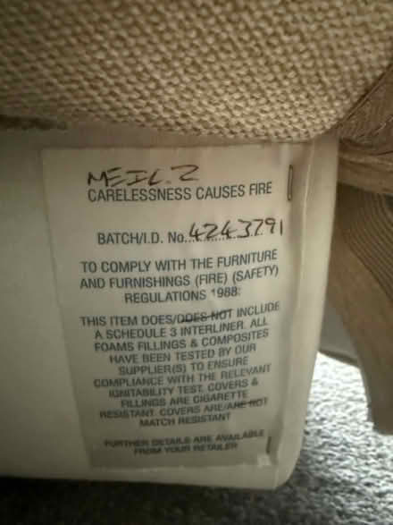 Photo of free Multiyork sofa (Kendal LA9) #2