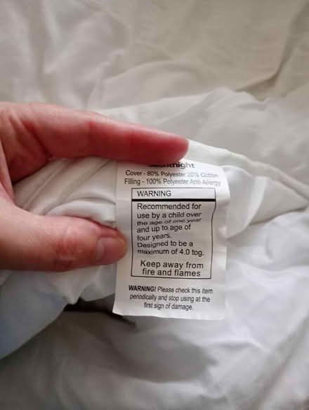 Photo of free Toddler bedding (Bricknells Meadow OX28) #3