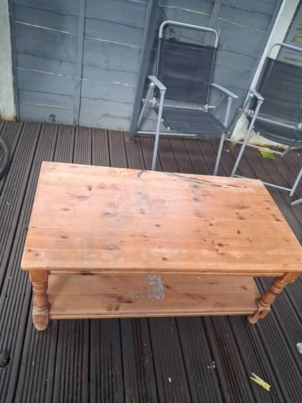 Photo of free Coffee Table. Ideal for upcycling (Salford M6) #1