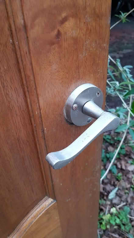 Photo of free 3 solid wood and glass doors (Eastville BS5) #4