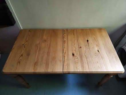 Photo of free Pine dining table & 4 chairs (Barons Court W14) #2