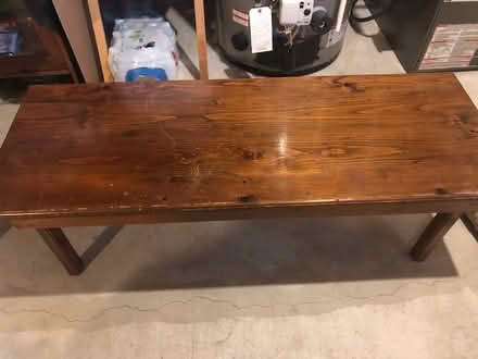Photo of free Long coffee table (Barrhaven/riverside s/Manotic) #1