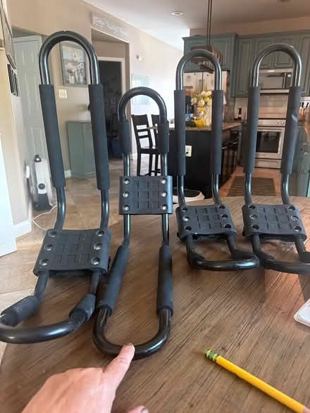 Photo of free Kayak racks for car (set of 2) (White Oak Area off of Rt.218) #1