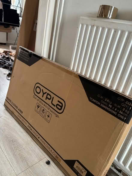 Photo of free Heated clothes airer (Sydenham Cv311gp) #1