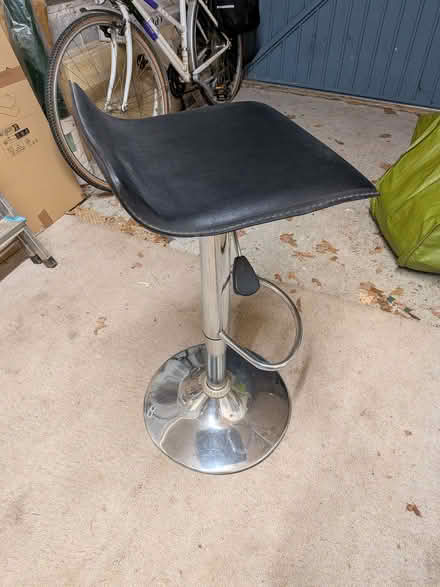 Photo of free Breakfast bar stool - height adjustable (Wraxall BS48) #1