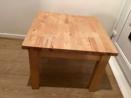 Photo of free Small wooden table. (Upton CH49) #1