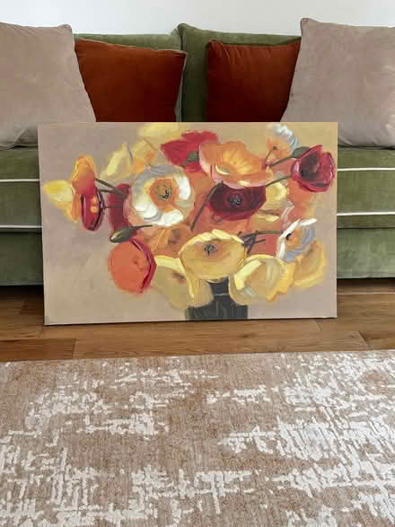 Photo of free Floral painting (Stone, Berkeley GL13) #1