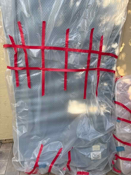 Photo of free Bottom trundle bed mattress (Near Wolfe Rd and Homestead Rd) #1