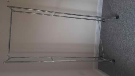 Photo of free Like new Metal clothes rail (Byfleet KT14) #1