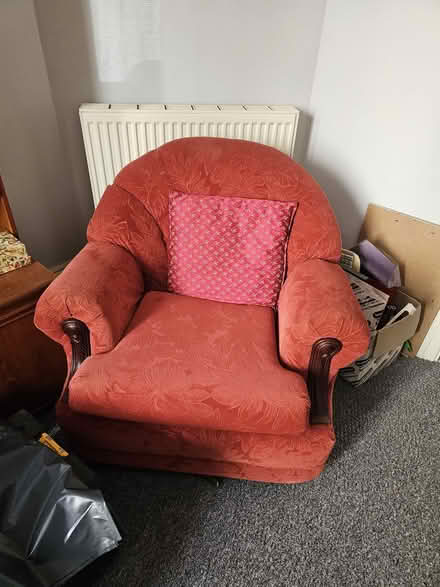 Photo of free Terracotta 3 piece suite (St Leonards TN38) #2