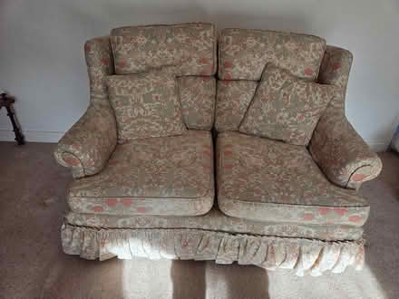 Photo of free 2 seater sofa settee (Wightwick) #3