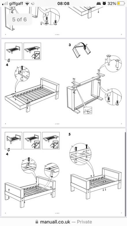 Photo of free Childrens Ikea Bed extendable (Rutherglen G73) #2