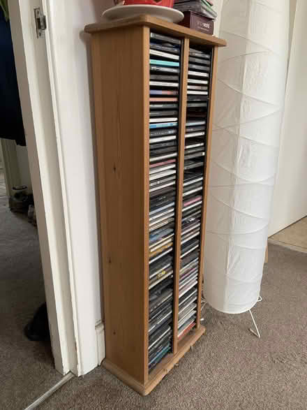 Photo of free CD rack (Kemptown BN2) #2