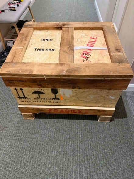 Photo of free Wooden Crate (Battersea SW11) #1