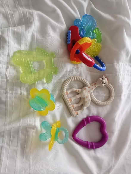 Photo of free Various teething toys (Bricknells Meadow OX28) #1