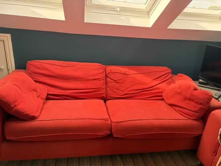 Photo of free Red sofa (NW6) #1
