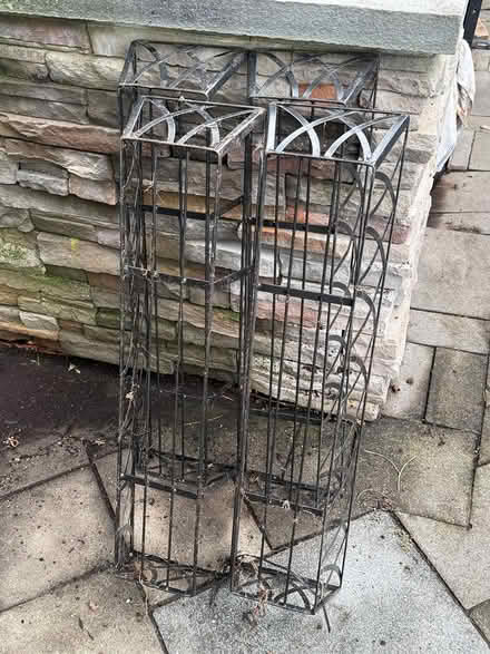 Photo of free 4 Metal Plant Racks (Wayne) #1