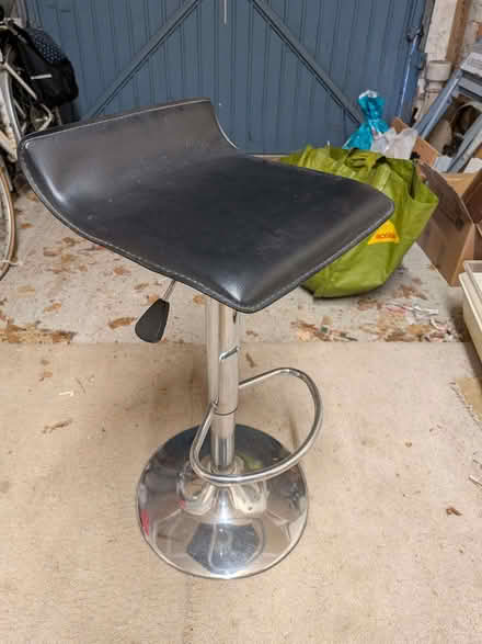 Photo of free Breakfast bar stool - height adjustable (Wraxall BS48) #2