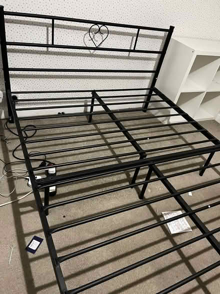 Photo of free Double bed frame (Woodhouse S13) #1