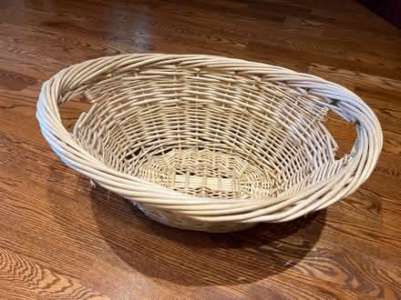 Photo of free Small wicker basket (Baseline & Merivale) #1