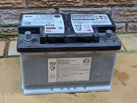 Photo of free BMW Car Battery 12V 70Ah (Birchgate Close SK10) #1