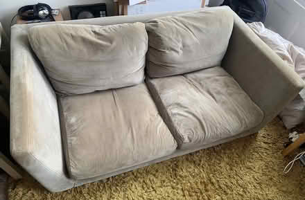 Photo of free Sofa with Fire label (Kemptown BN2) #3