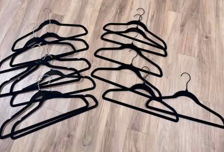 Photo of free Wooden and Black Velvet Hangers (San Antonio & El Camino Real) #2
